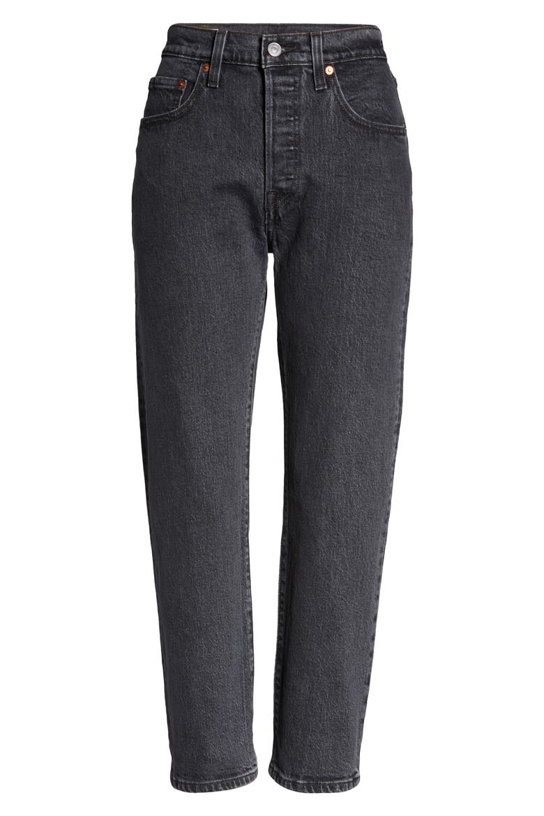 Levi's® 501® High Waist Crop Straight Leg Jeans, Alternate, color, CABO FADE