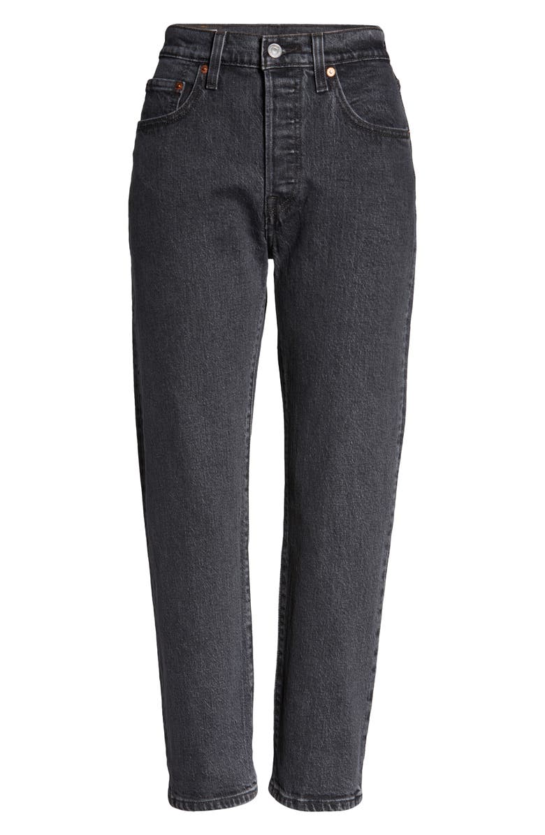 Levi's<sup>®</sup> 501<sup>®</sup> High Waist Crop Straight Leg Jeans, Alternate, color,