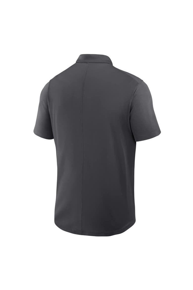 Men's Nike Anthracite Georgia Bulldogs Primetime Victory Legacy Vault Logo Performance Polo, Alternate, color, Anthracite