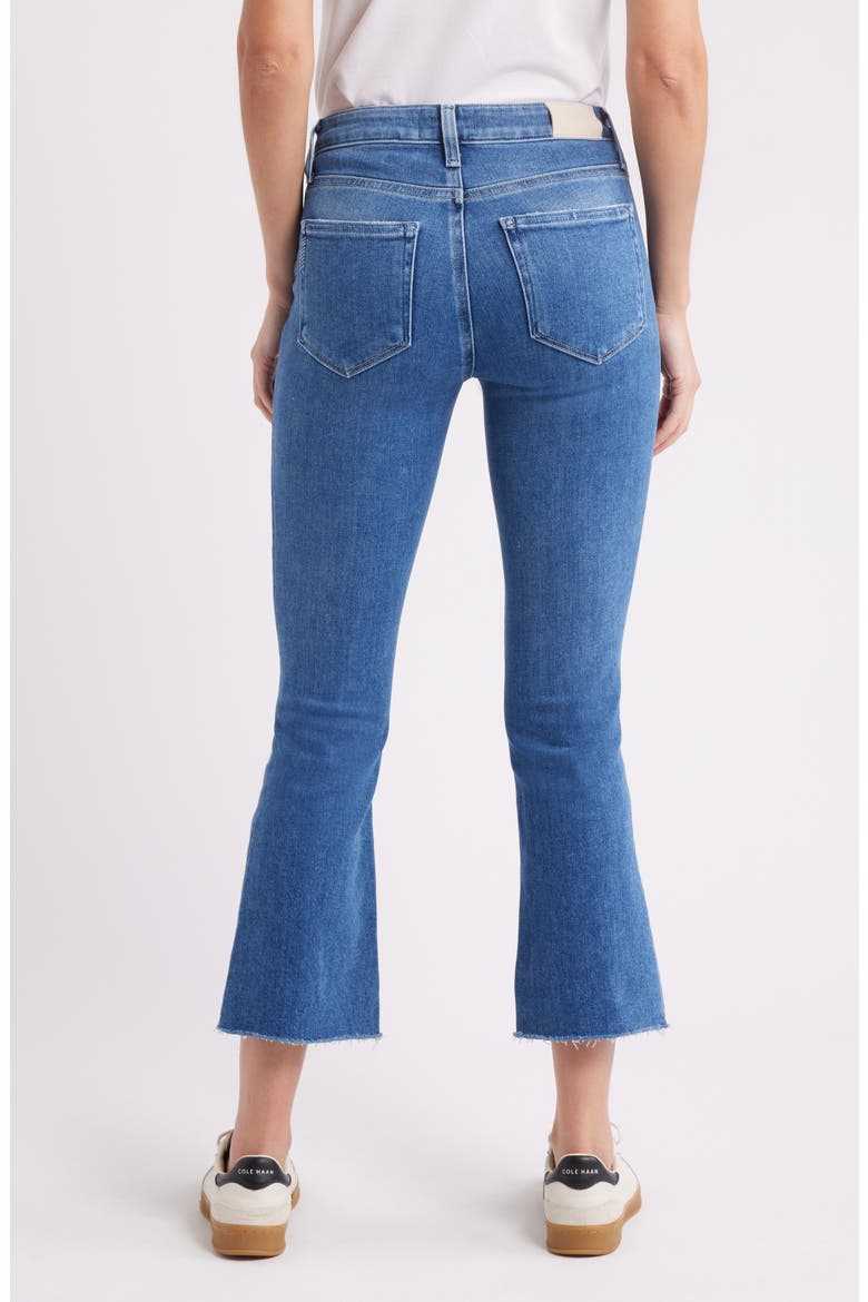 Colette Raw Hem Crop Flare Jeans, Alternate, color, WESTMINSTER DISTRESSED
