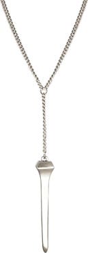 CXC Diamond Nail Necklace