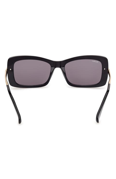 54mm Rectangular Sunglasses