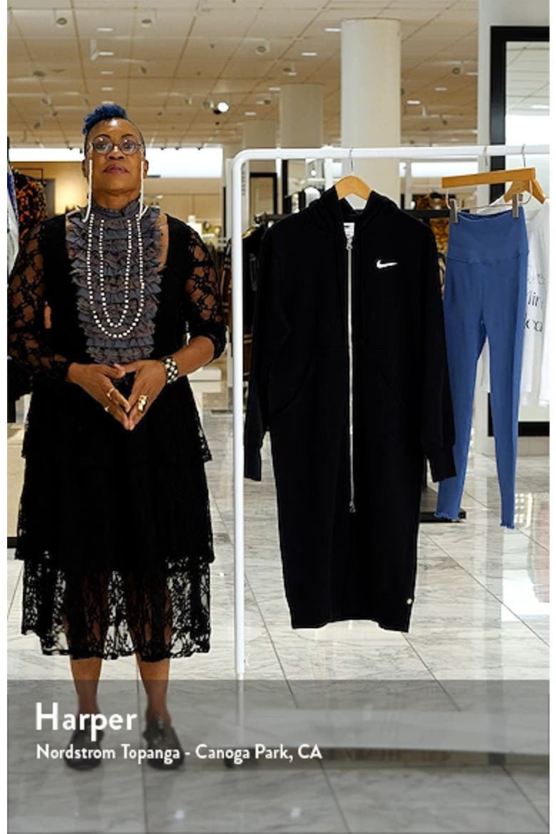 Sportswear Phoenix Long Zip Hoodie (Women) | Nordstrom