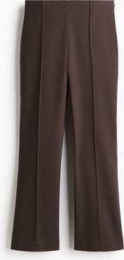 H&M Flared Crease-front Trousers