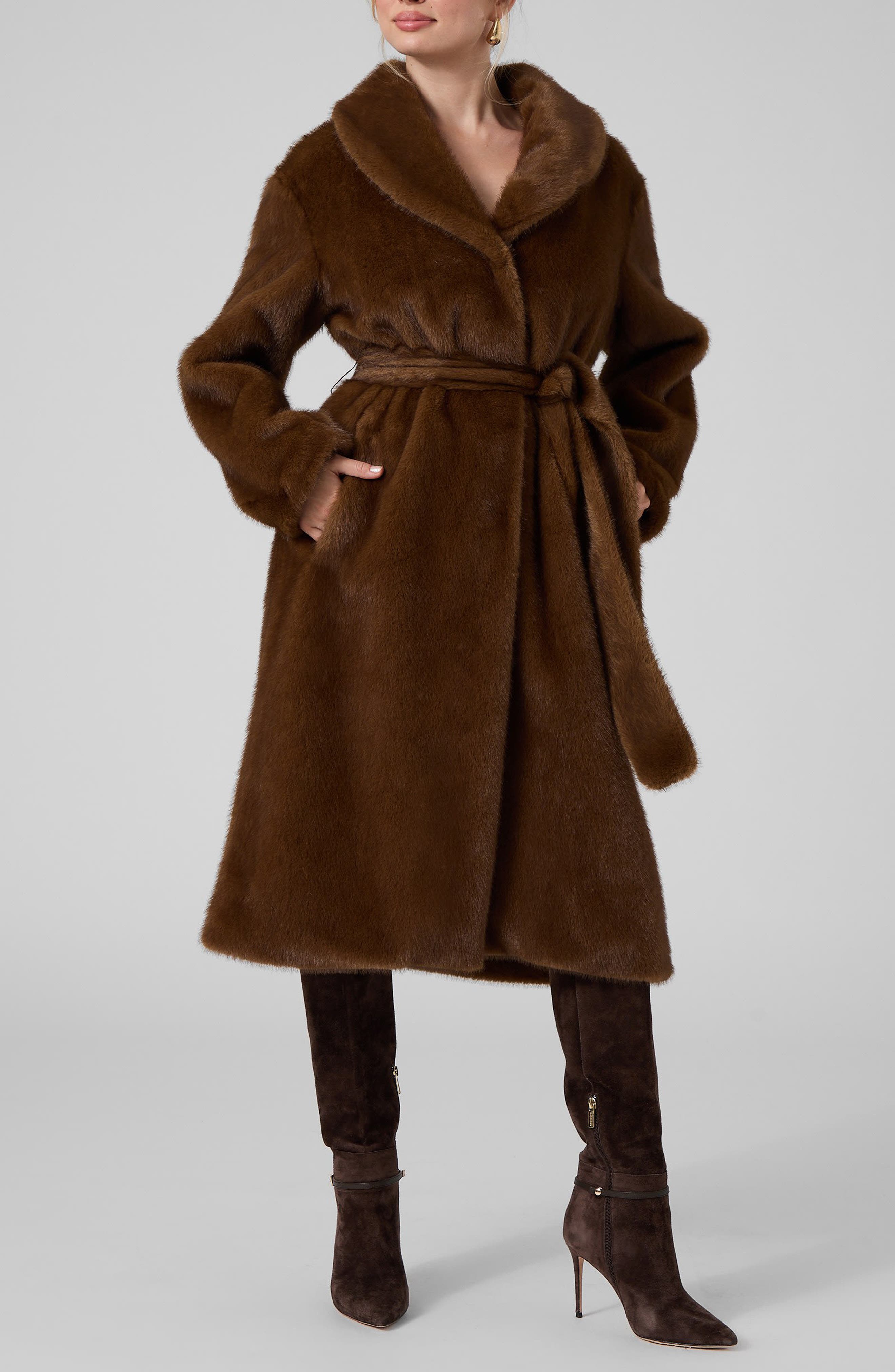 selected OPEN BROWN