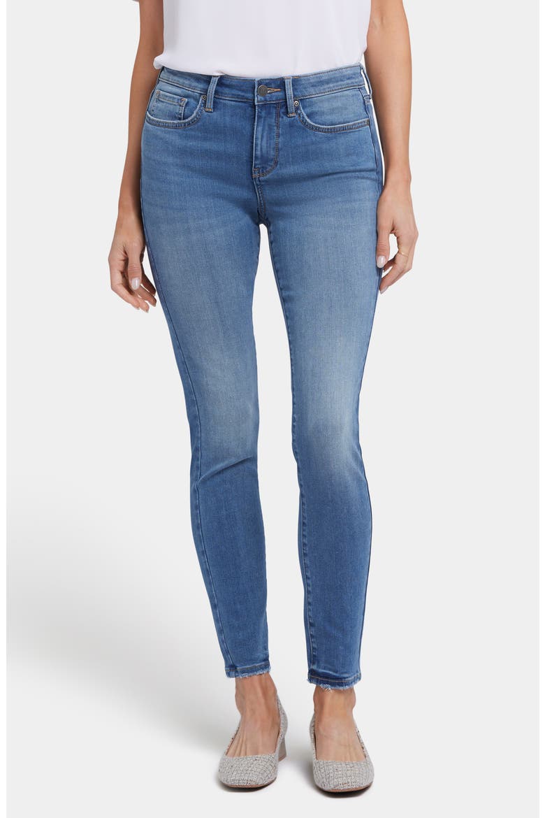 Ami Stretch Skinny Jeans, Main, color, BILBAO CREST