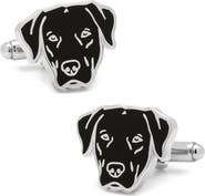 Cufflinks, Inc. Black Labrador Cuff Links