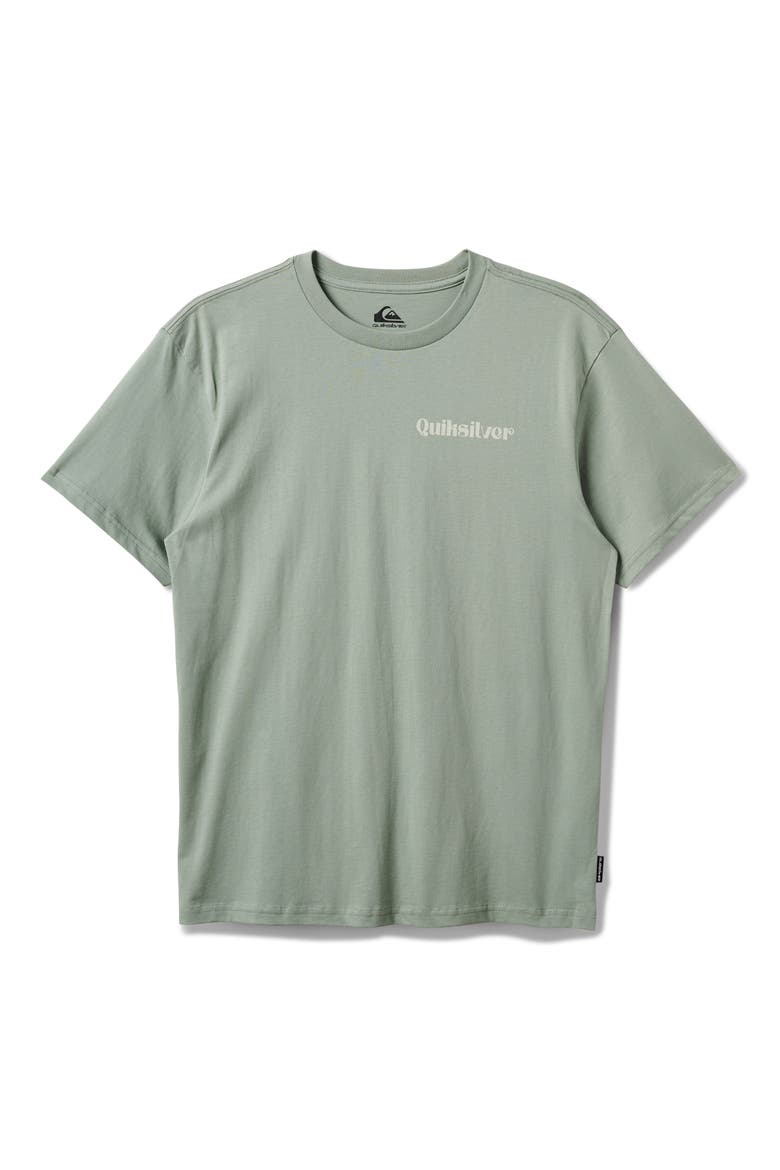 El Naturel Cotton Graphic T-Shirt, Main, color, HERB