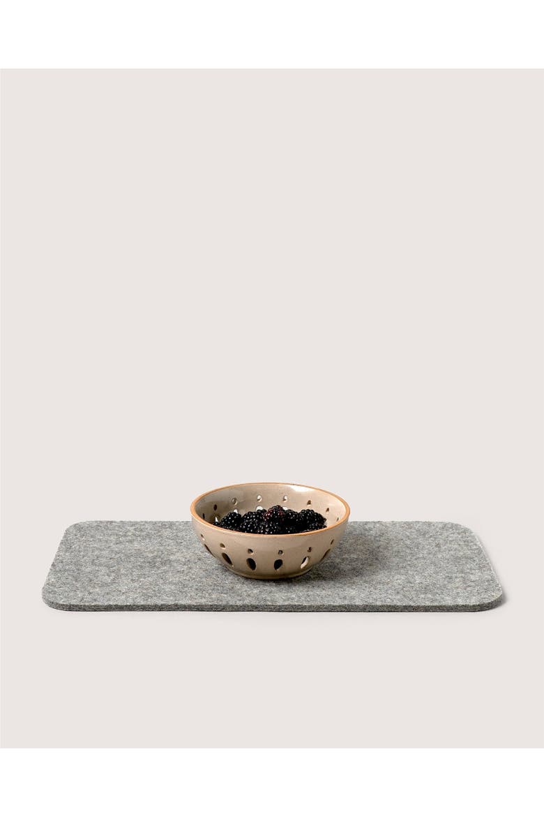 Merino Wool 9" Square Trivet, Main, color, Granite
