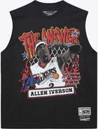 Mitchell & Ness Men's Mitchell & Ness Allen Iverson Black Philadelphia 76ers Best in Class Tank Top