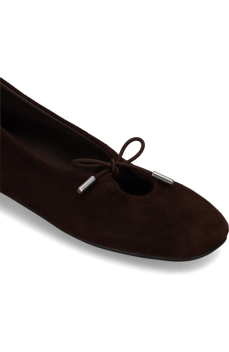 ALOHAS Rosalind Leather Ballet Flat, Alternate, color, Recycled Brown