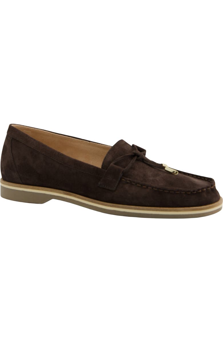 Paul Green Dusty Loafer, Main, color, Mocca Soft Suede