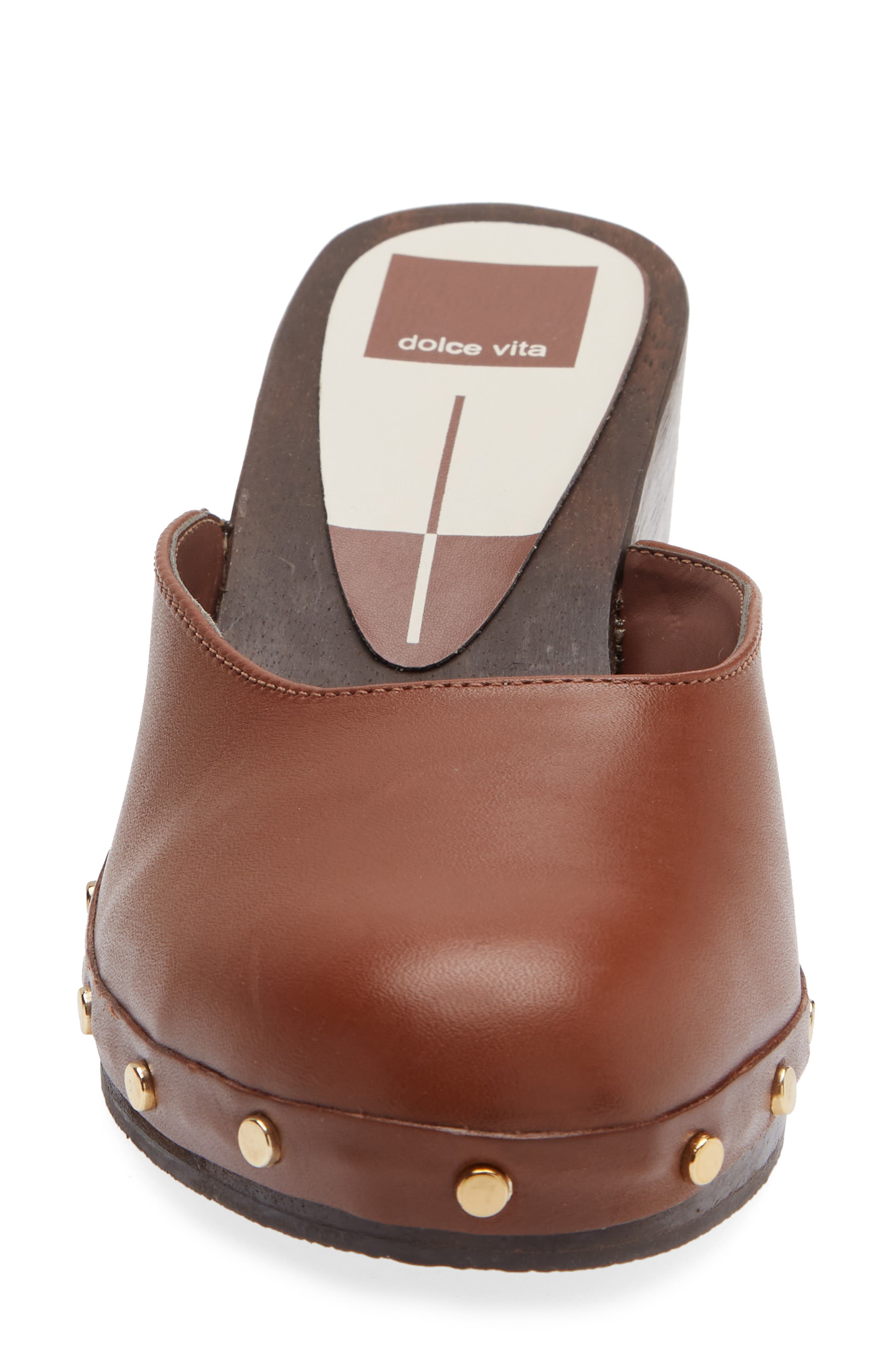 Dolce Vita Camyn Mule, Alternate, color, Brown Leather