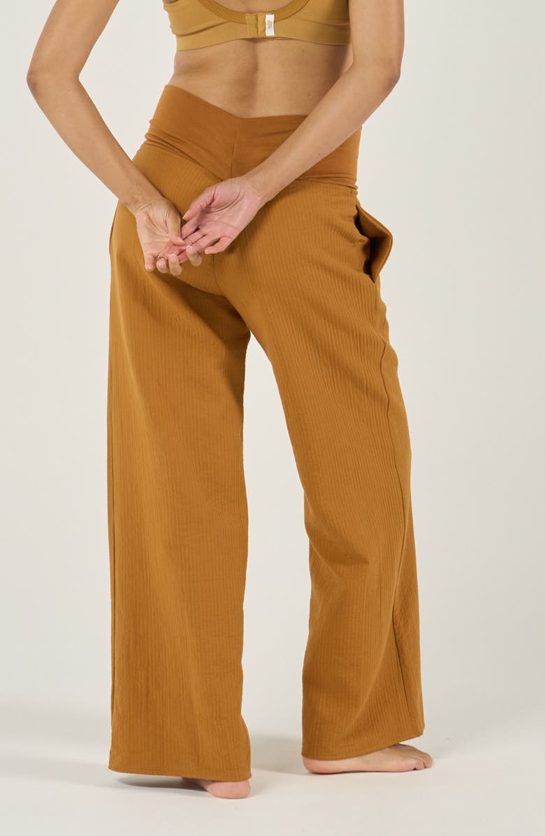 Cache Coeur Maternity pants Celia, Alternate, color, Cumin