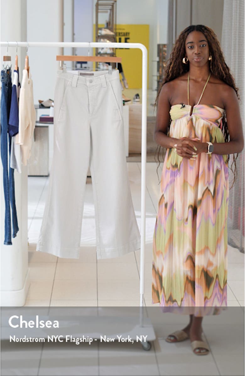 The Avery High Waist Ankle Wide Leg Jeans, sales video thumbnail