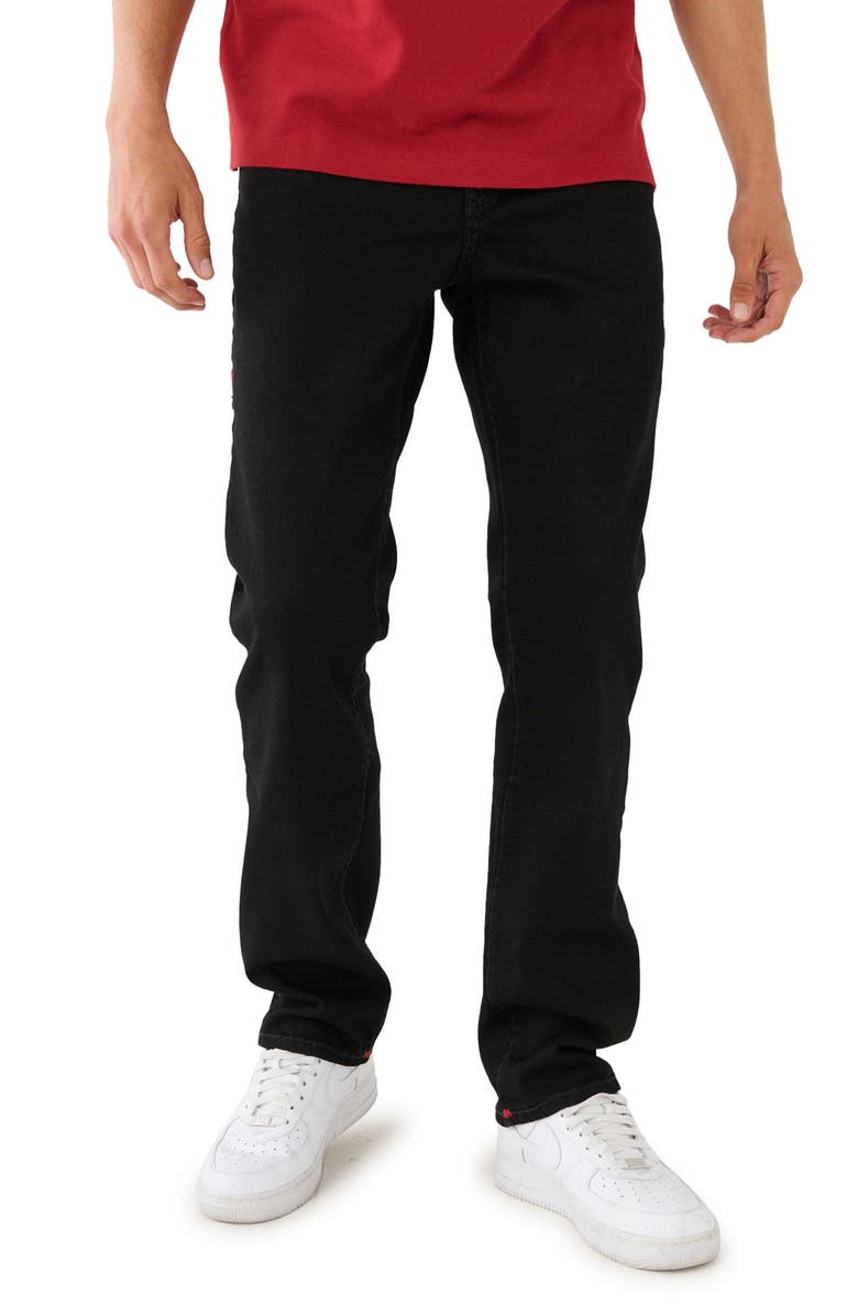True Religion Ricky Super 'T' Relaxed Straight Leg Jeans, Main, color,