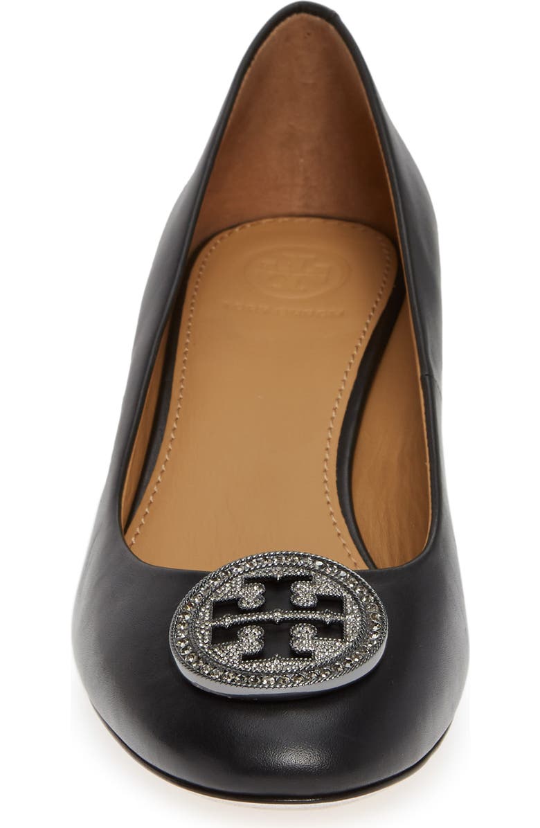 Tory Burch Liana Embellished Medallion Pump, Alternate, color,