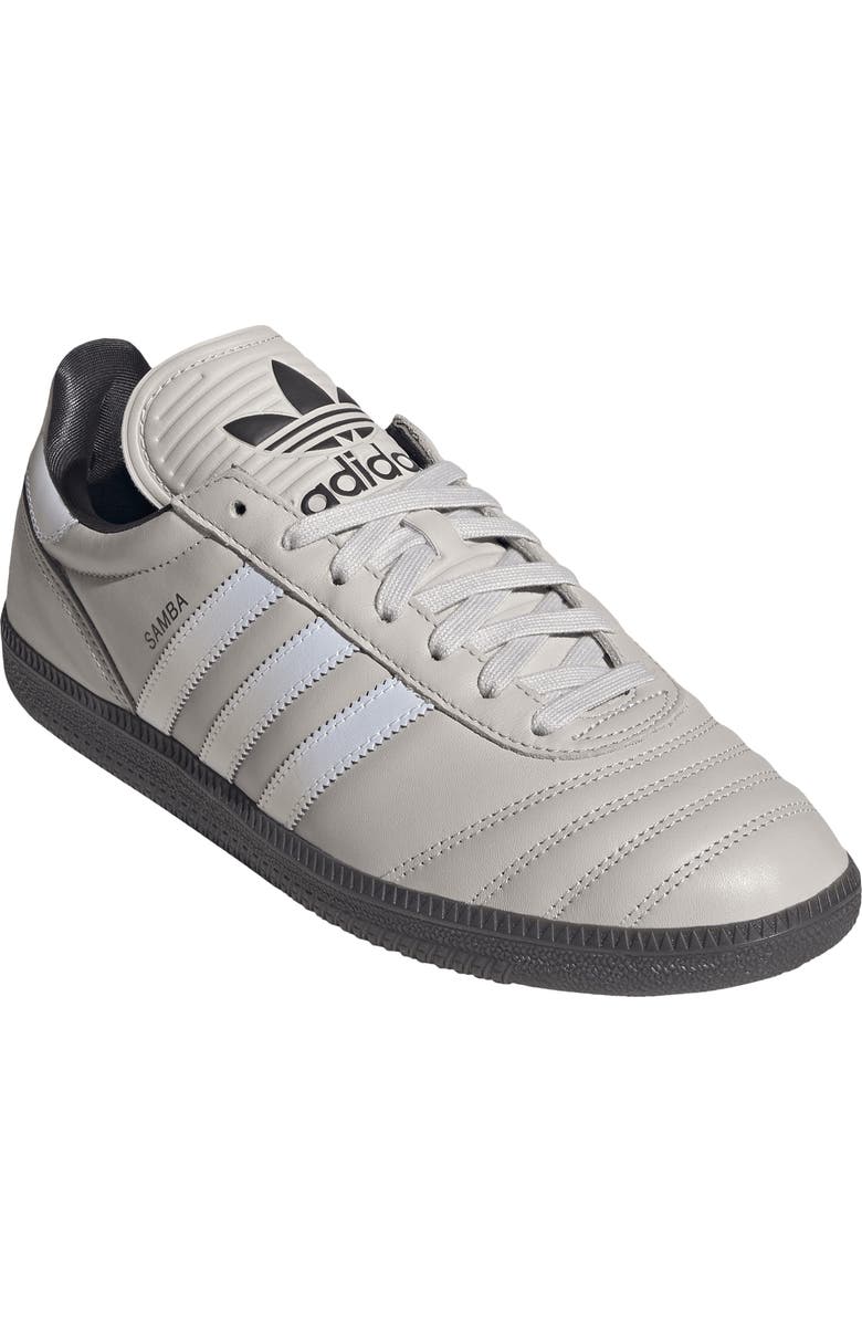 adidas Gender Inclusive Samba JP Sneaker, Main, color, Grey One/ Utility Black