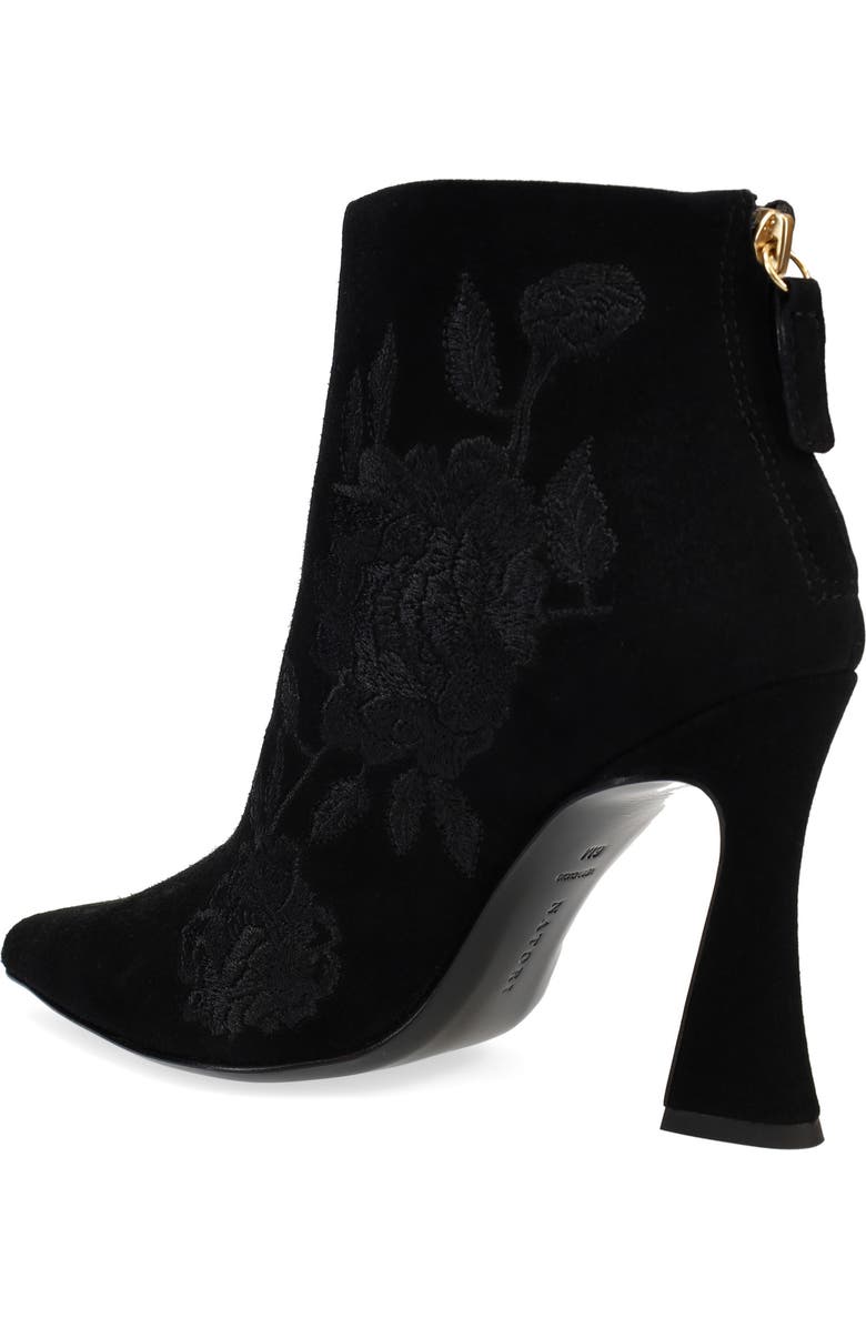Natori Mitsu Pointed Toe Bootie, Alternate, color, Black