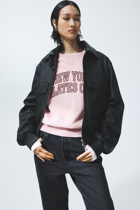 Motif-detail Sweatshirt