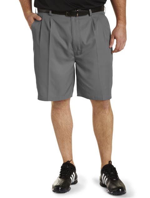 Big & Tall Golf Performance Pleated Shorts