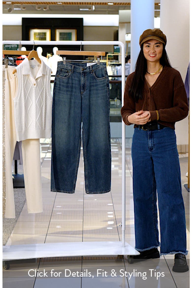 Andi Ankle Wide Leg Jeans video