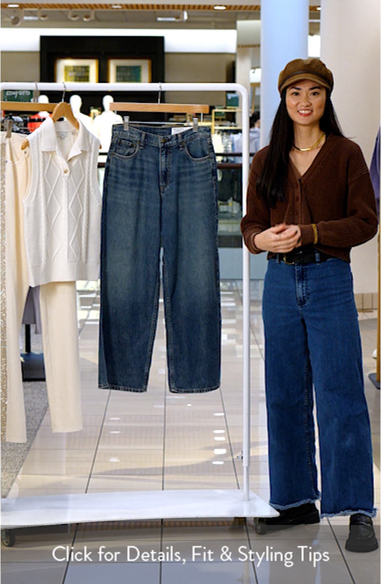 Andi Ankle Wide Leg Jeans, sales video thumbnail