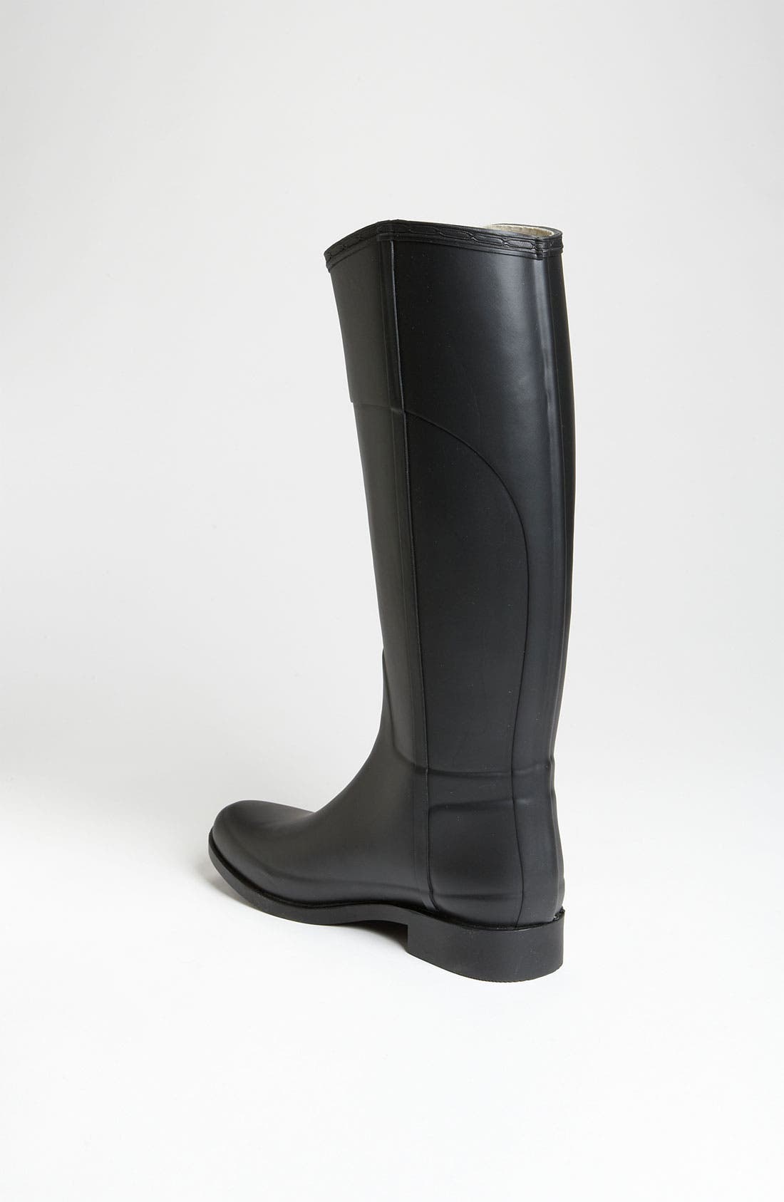 'Cece' Rain Boot, Alternate, color, BLACK