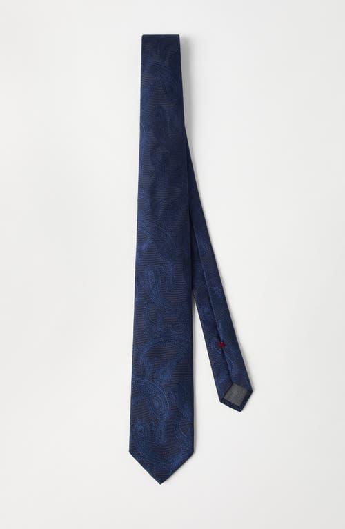 Brunello Cucinelli Silk Tie With Pattern