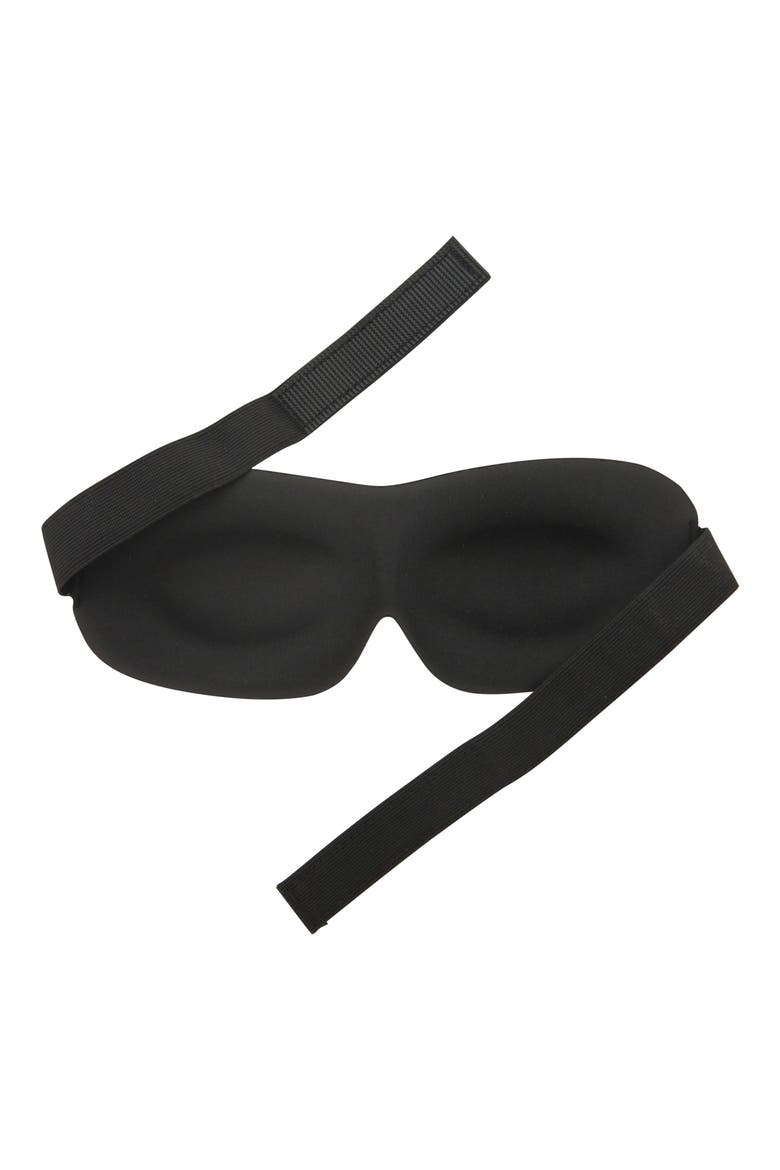 Neck Pillow & Eye Mask Set, Alternate, color, MAILSTRIPE INDIGO