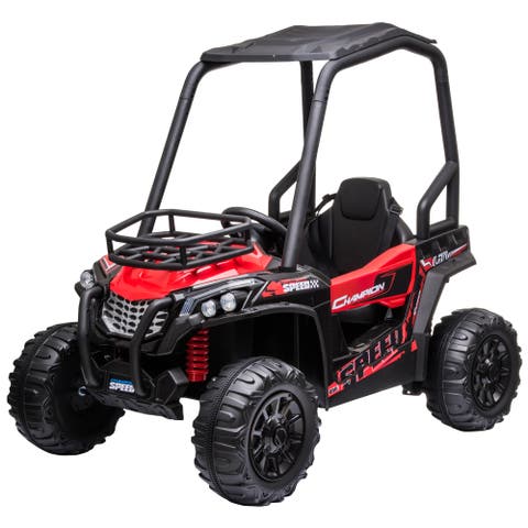 12V Kids UTV with Remote Control, Suspension System