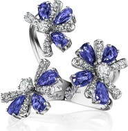 Hueb Botanica Sapphire & Diamond Open Ring