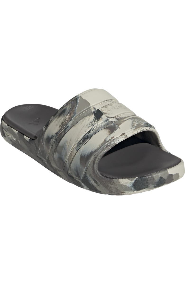 adidas Znscape Slide Sandal, Main, color, Silver Pebble/ Charcoal