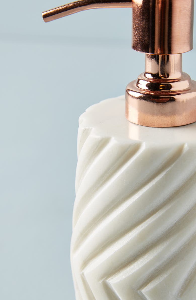 Anthropologie Home Anthropologie Jax Marble Soap Dispenser, Alternate, color, 