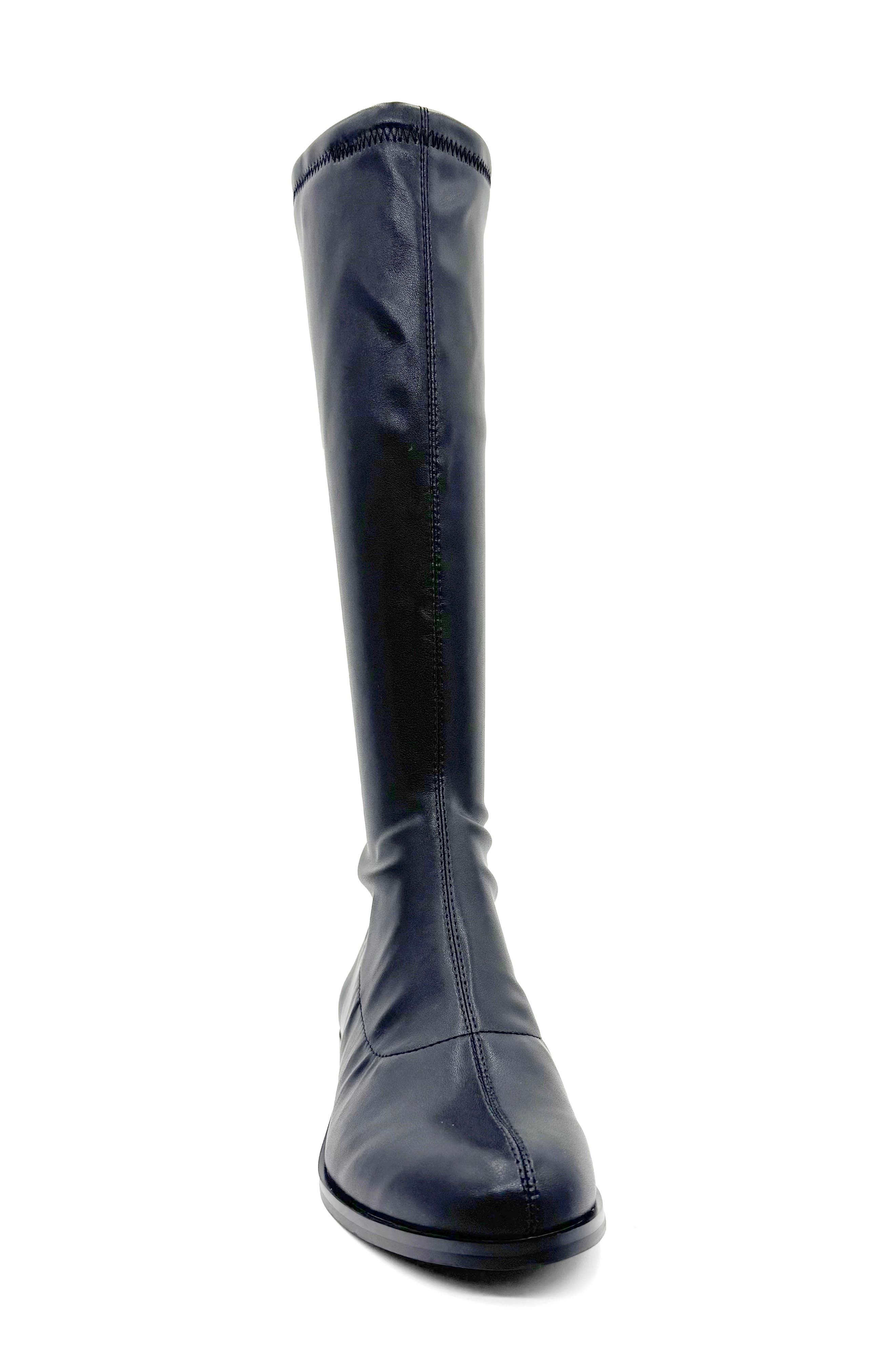 CHELSEA CREW Train Tall Boot, Alternate, color, Black Pu