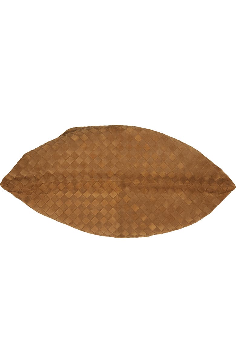 Bottega Veneta Large Hop Intrecciato Suede Hobo Bag, Alternate, color, Acorn/ Brass