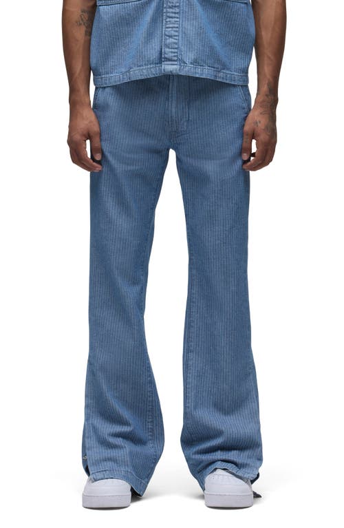 Hudson Jeans Walker Ribbed Cotton Herringbone Trouser Pants In Herringbone