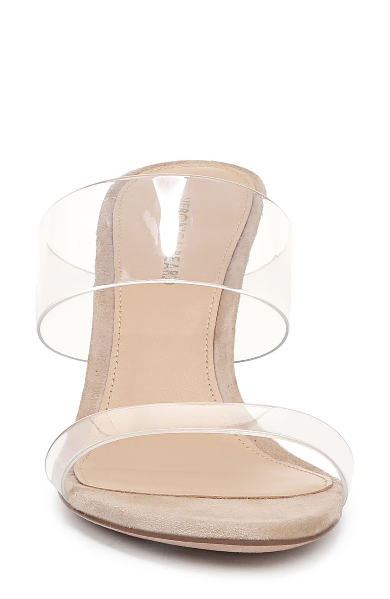 Asha 75 Sandal, Alternate, color, CLEAR/ SAND
