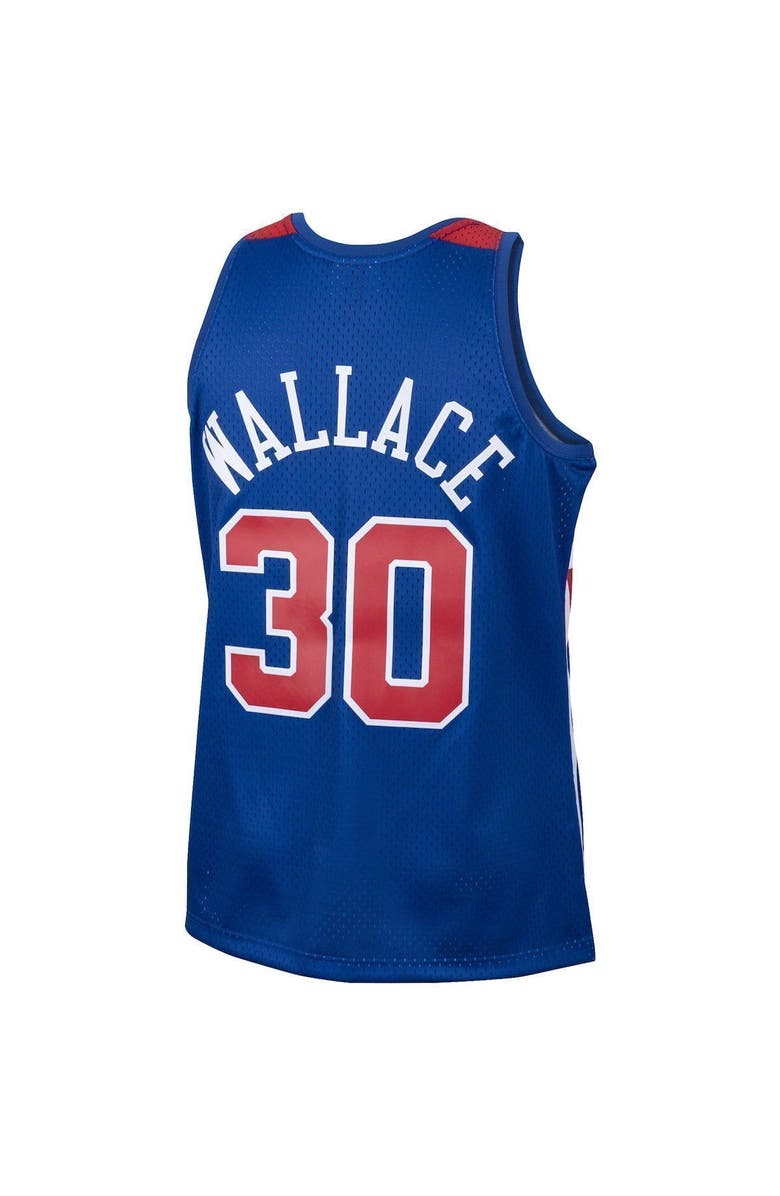 Mitchell & Ness Men's Mitchell & Ness Ben Wallace Royal Washington Bullets 2001/02 Hardwood Classics Swingman Jersey, Alternate, color, Royal