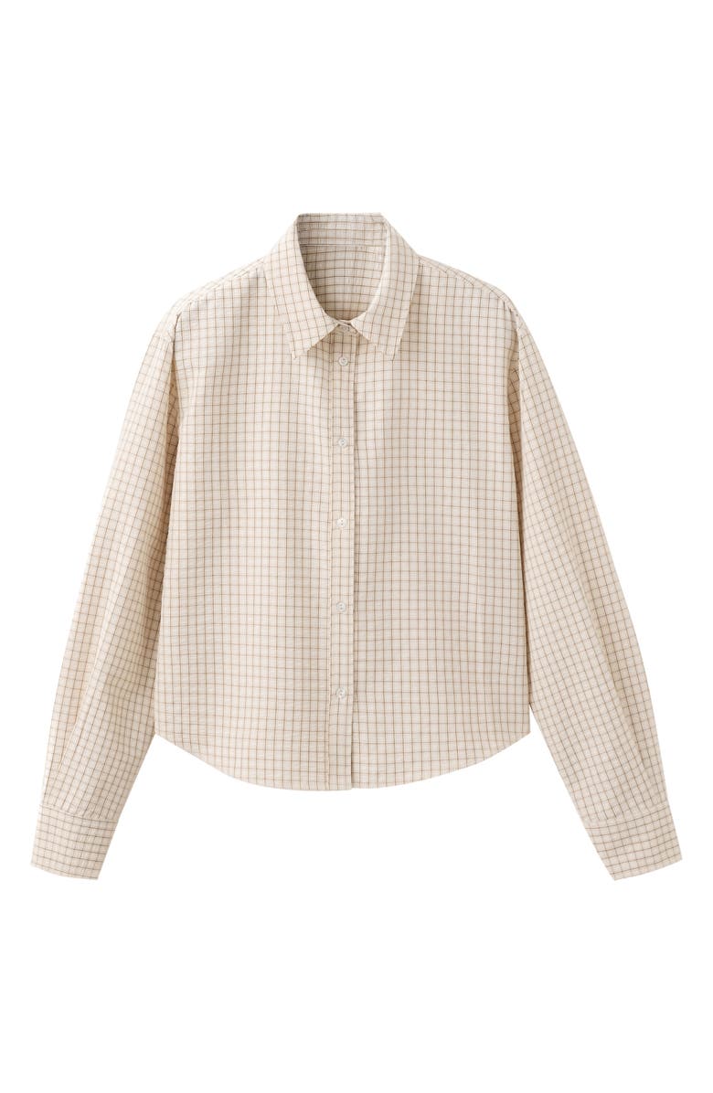 MANGO Checked Shirt, Main, color, 