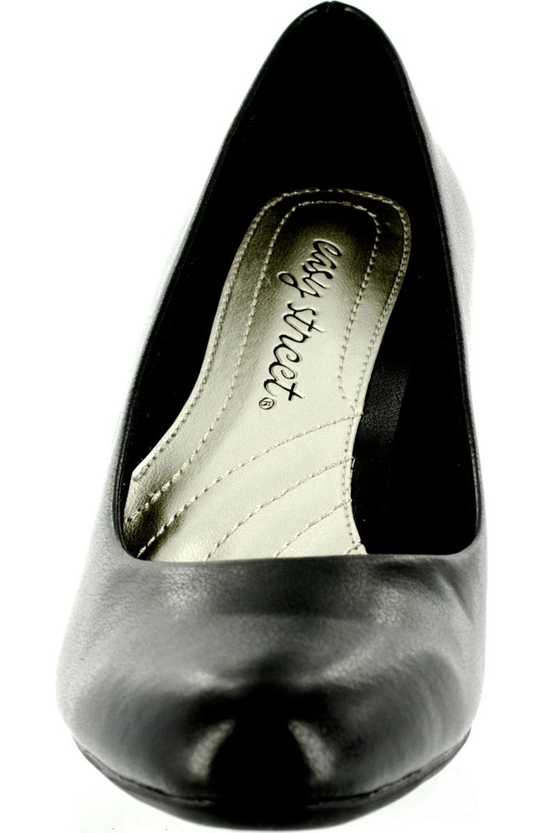 EASY STREET Fabulous Almond Toe Pump - Multiple Widths Available, Alternate, color, Black Croco