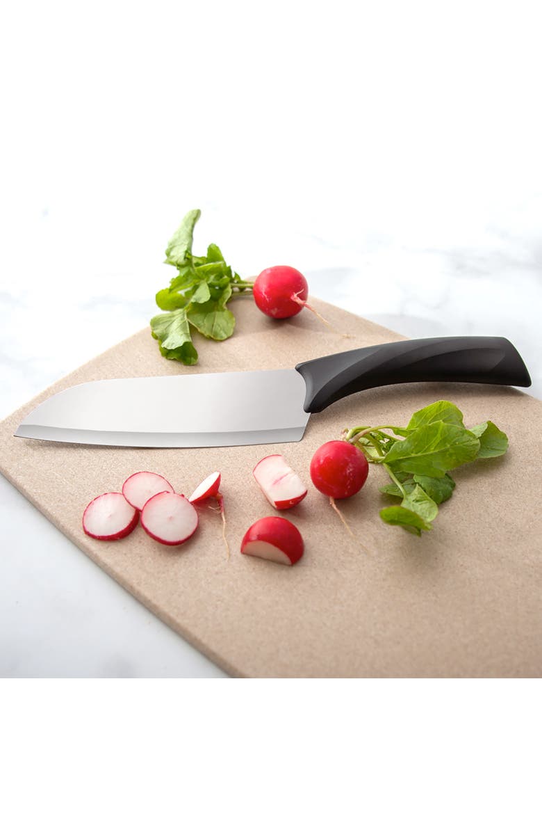 Cutlery 6.5-Inch Cook's Knife Stainless Blade Anthem Wave Handle, Alternate, color, Black