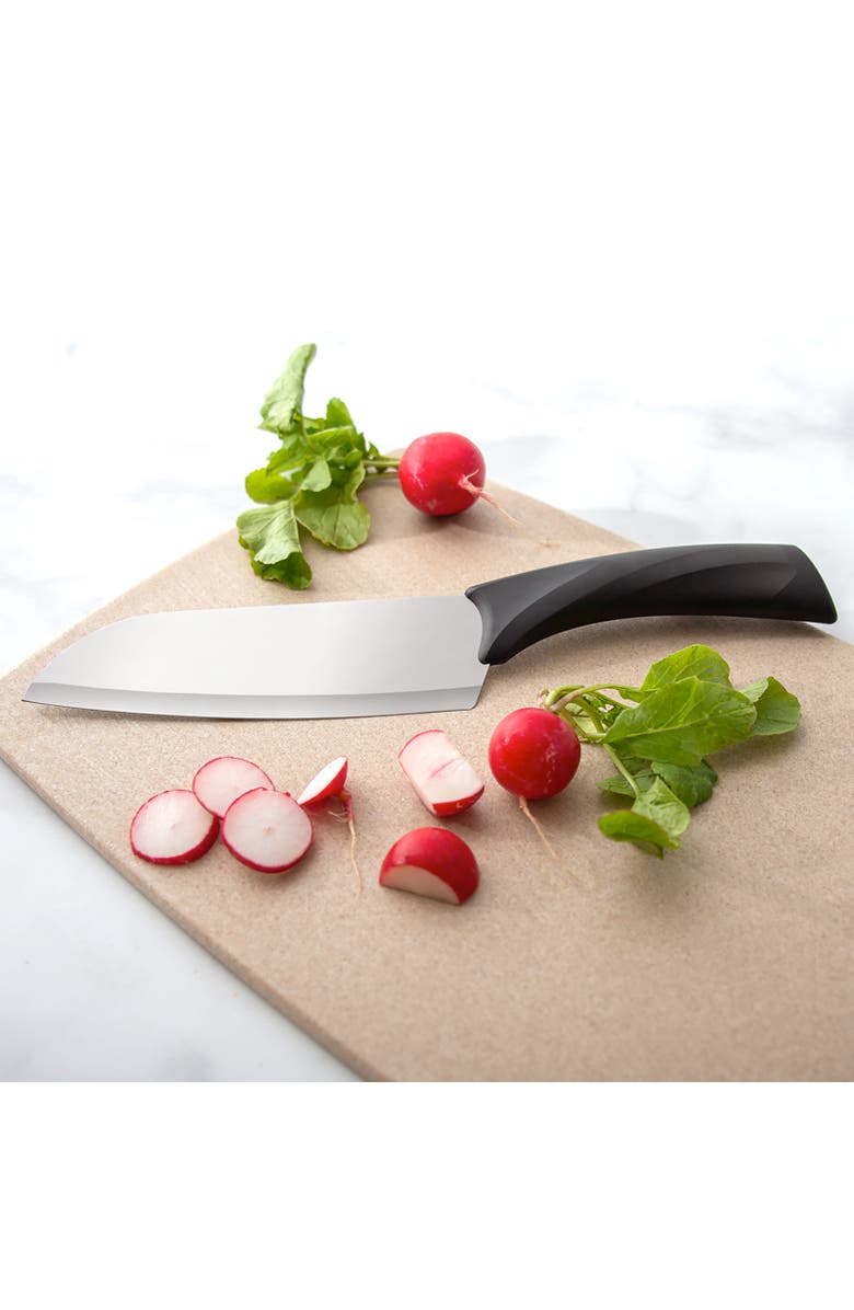 Rada Cutlery 6.5-Inch Cook's Knife Stainless Blade Anthem Wave Handle, Alternate, color, Black