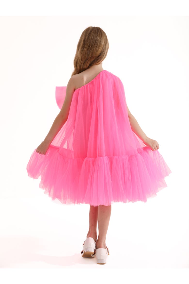 Maggi Dress, Alternate, color, Neon Pink