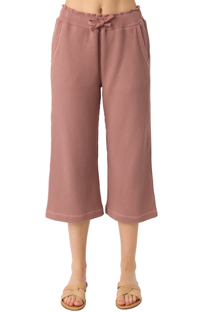 O'Neill Tour Waffle Knit Crop Pants, Main, color, 