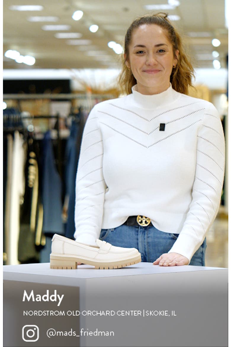 Cara Platform Penny Loafer video