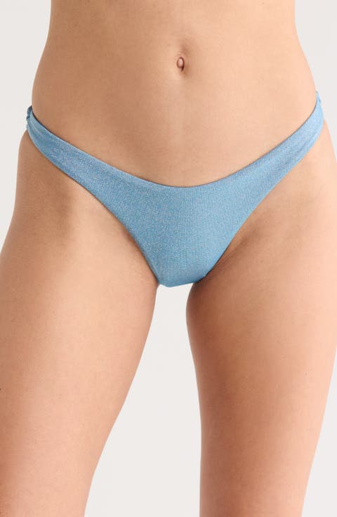California High Leg Bikini Bottoms
