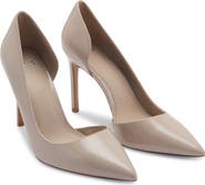 MANGO Half d'Orsay Pointed Toe Pump