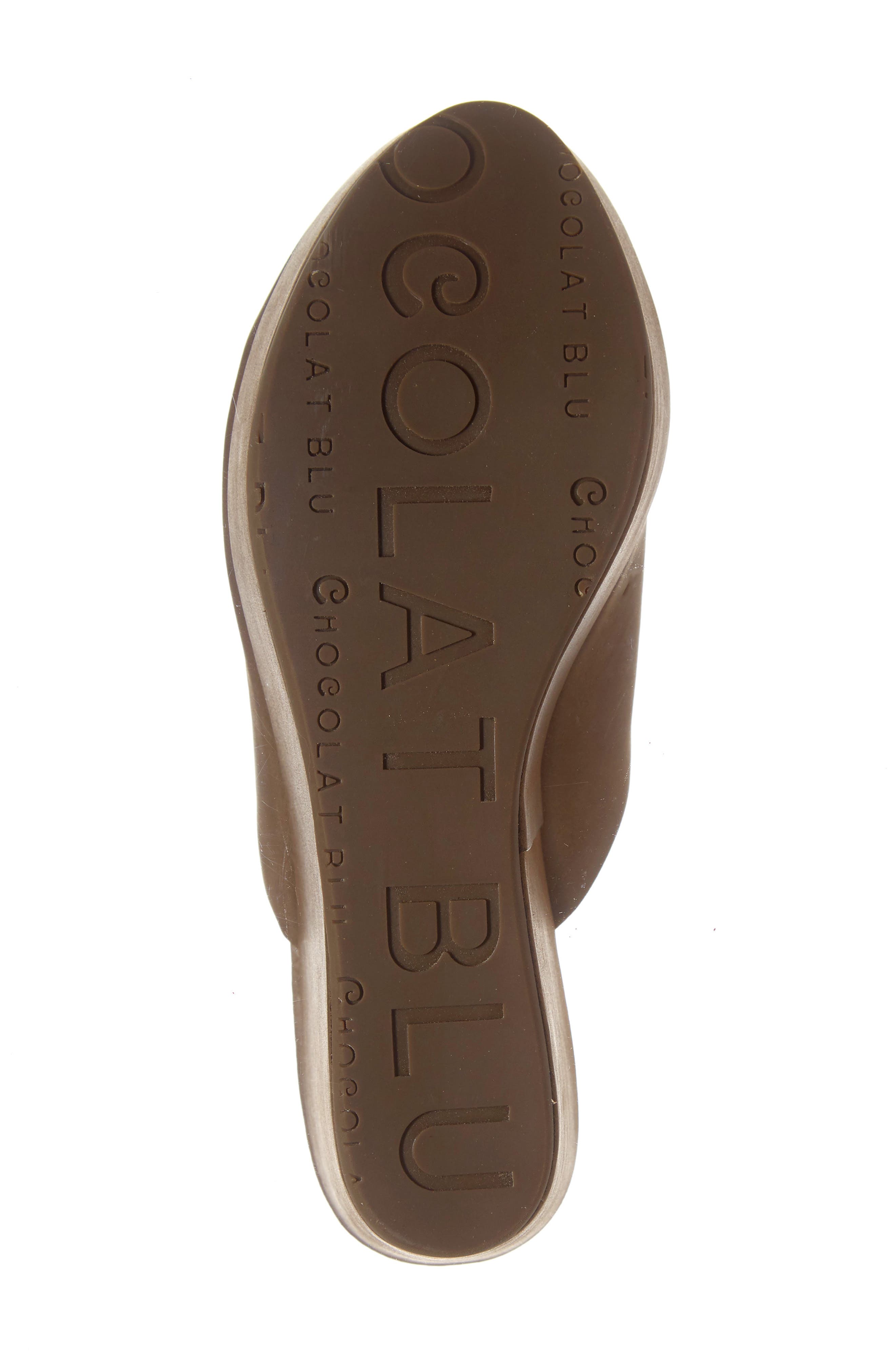 Chocolat Blu Wylie Wedge Mule, Alternate, color, 