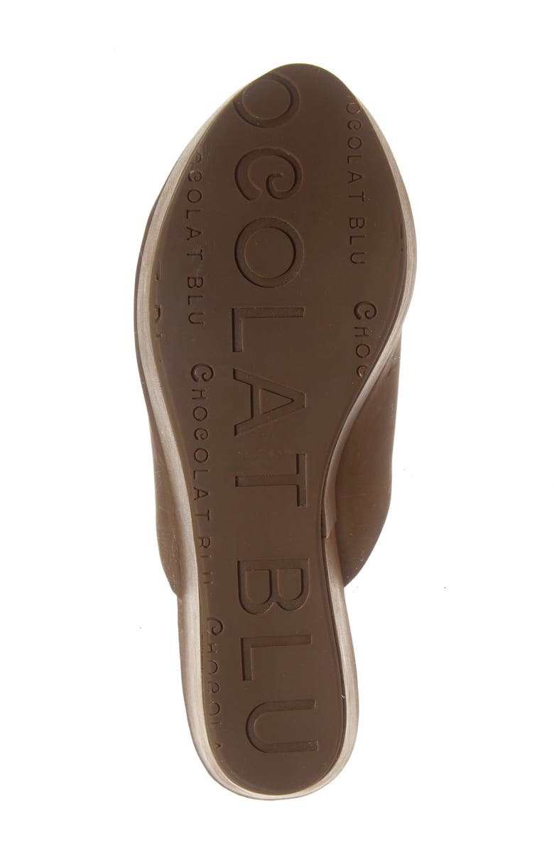 Chocolat Blu Wylie Wedge Mule, Alternate, color,